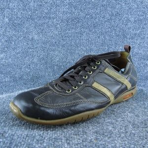 Cole Haan Men Sneaker Shoes Brown Leather Lace Up Size 8 Medium